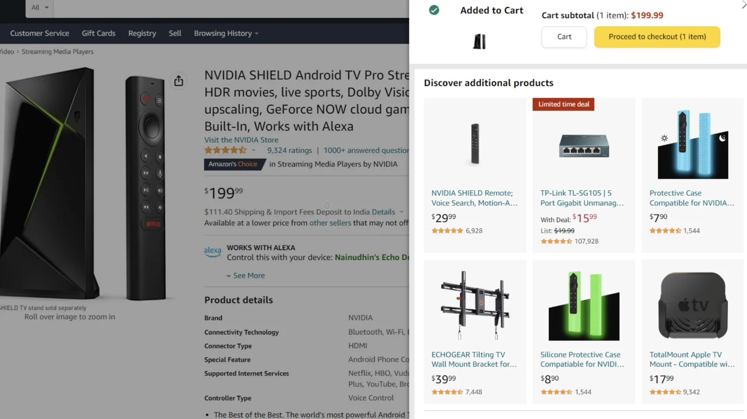Amazon Personalized Product Recommendations