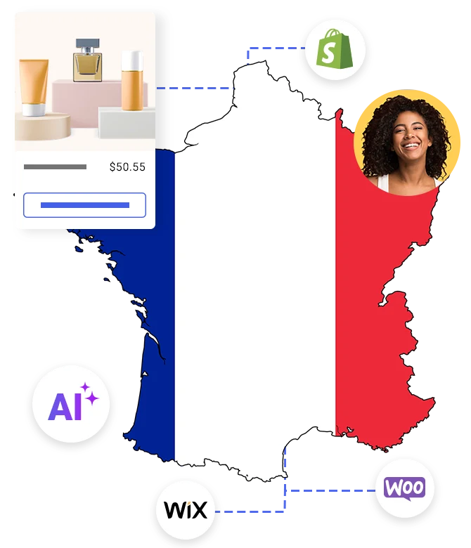 Start dropshipping in France with AppScenic