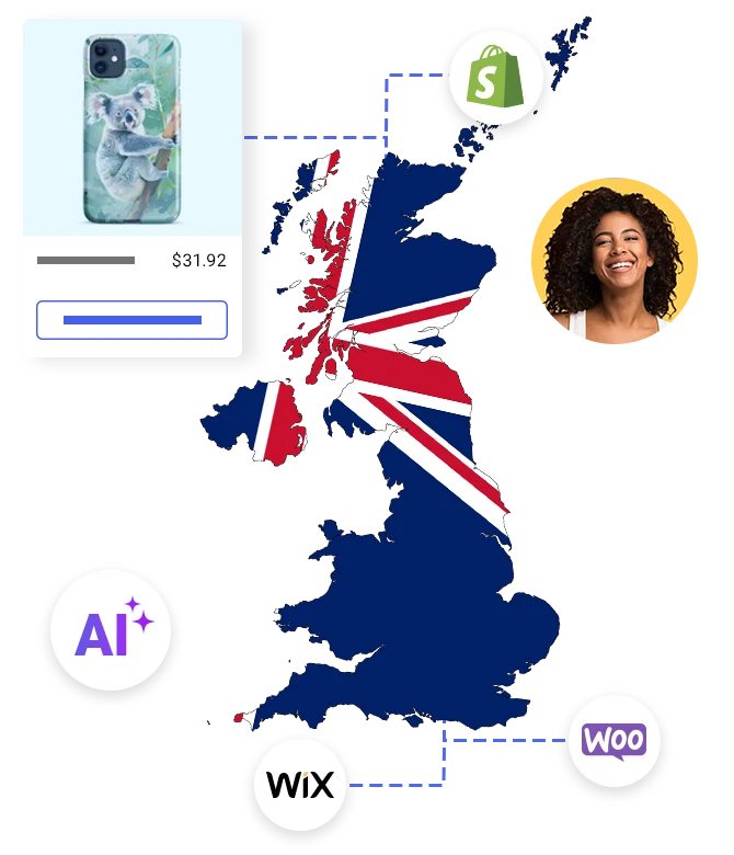 Start dropshipping in the UK with AppScenic