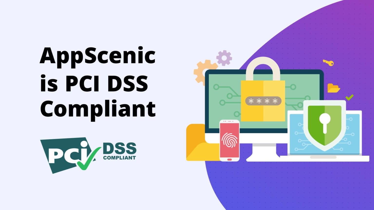 AppScenic is PCI DSS compliant -  