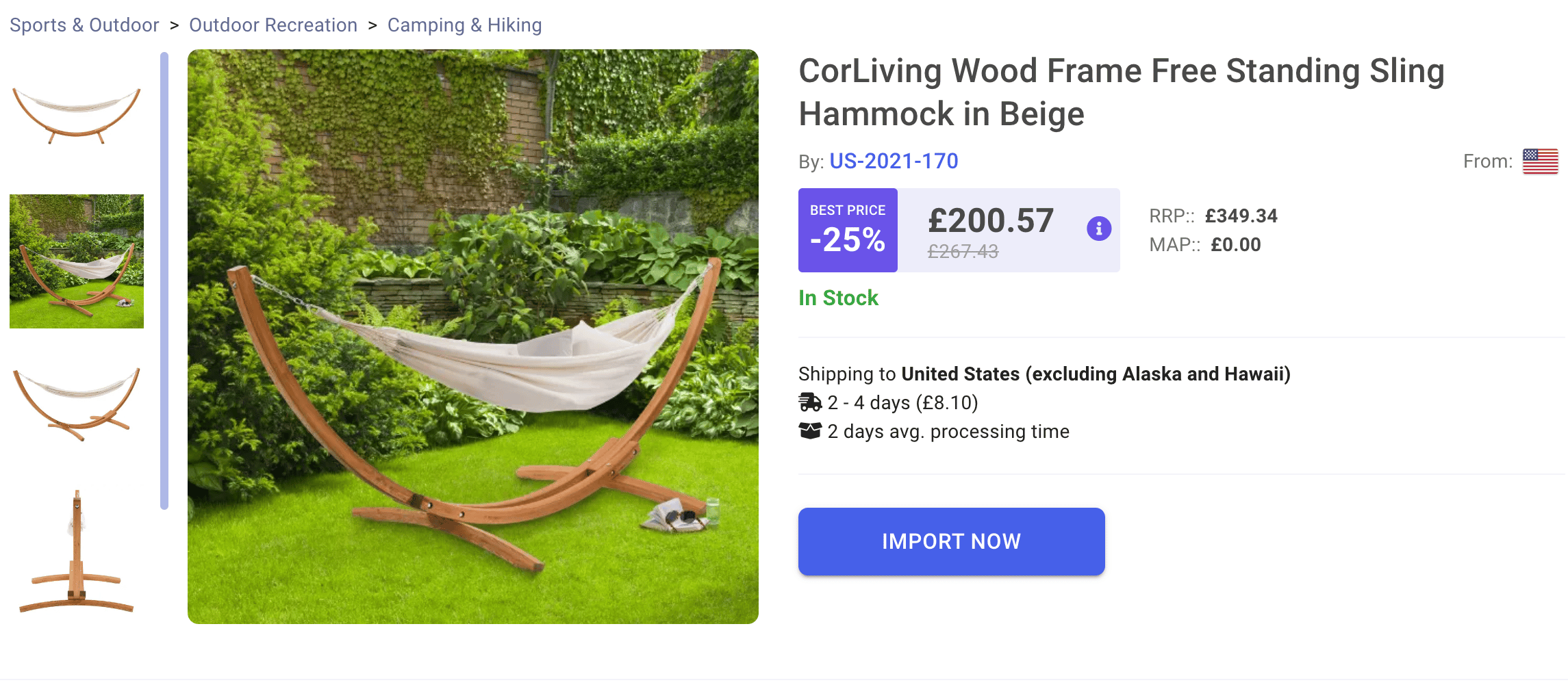 Dropship hammocks
