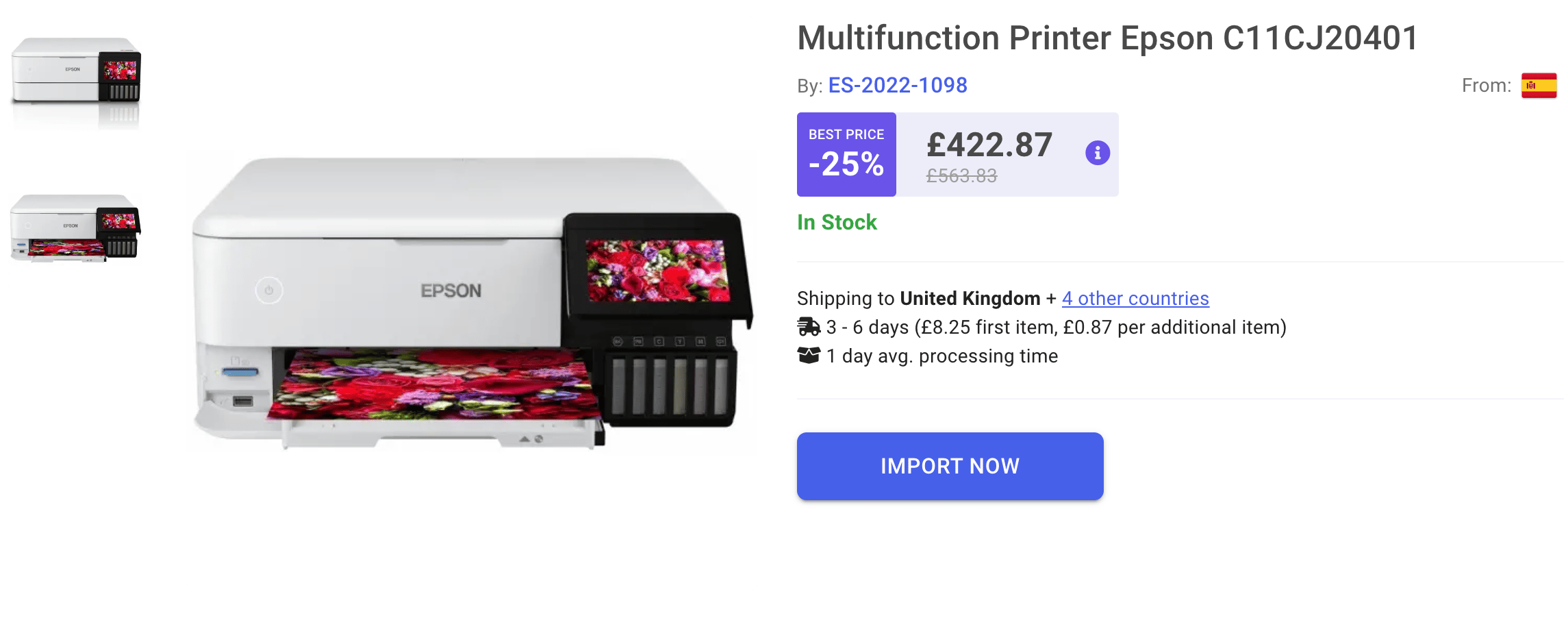 Dropship multifunctional printers