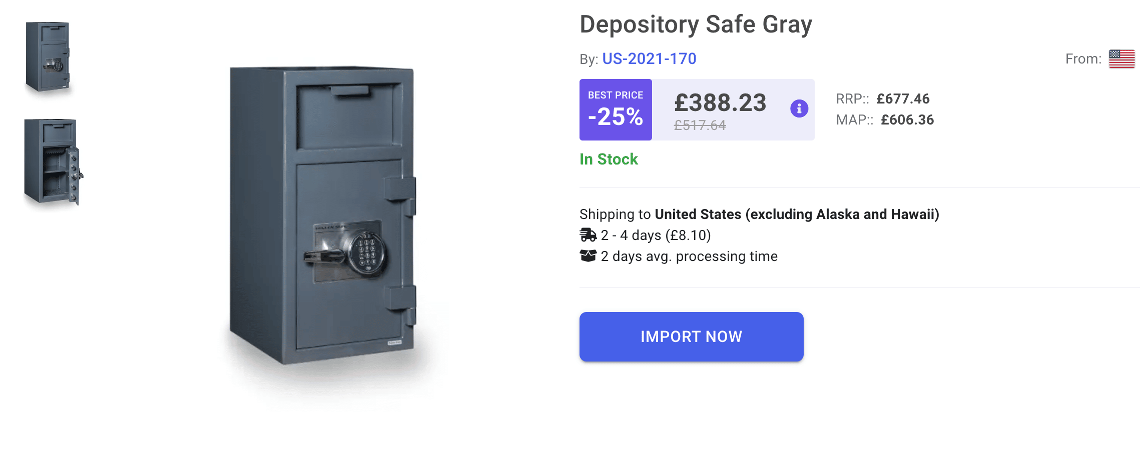 Dropship depository safe -  