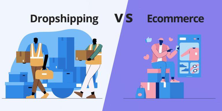 Dropshipping vs Ecommerce key differences in 2024